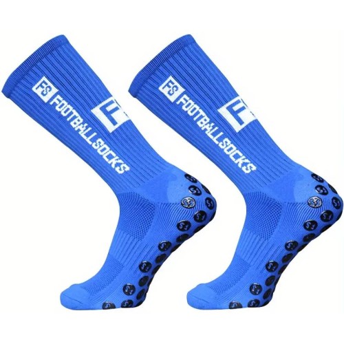 Chaussettes Antidérapantes FS Football-Socks Bleu